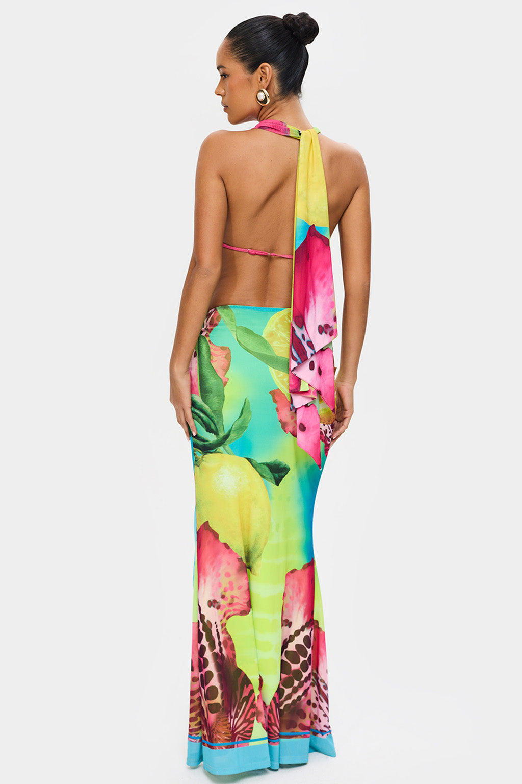Tropical Vibes 2-Piece Maxi Set