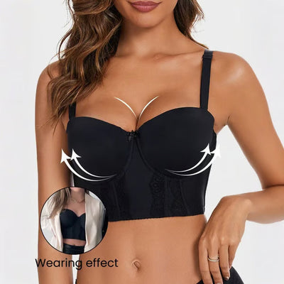 Adjustable Straps Lace Bra