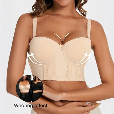 Adjustable Straps Lace Bra