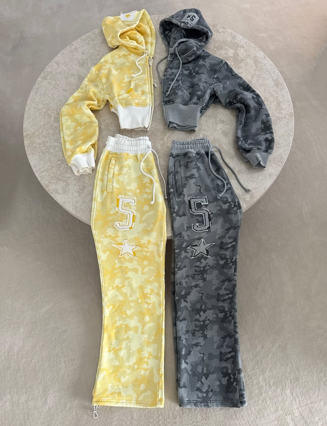 Trendy Camo Tracksuit Sets