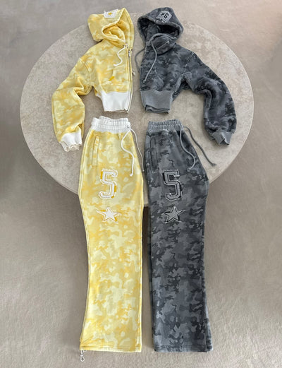 Trendy Camo Tracksuit Sets