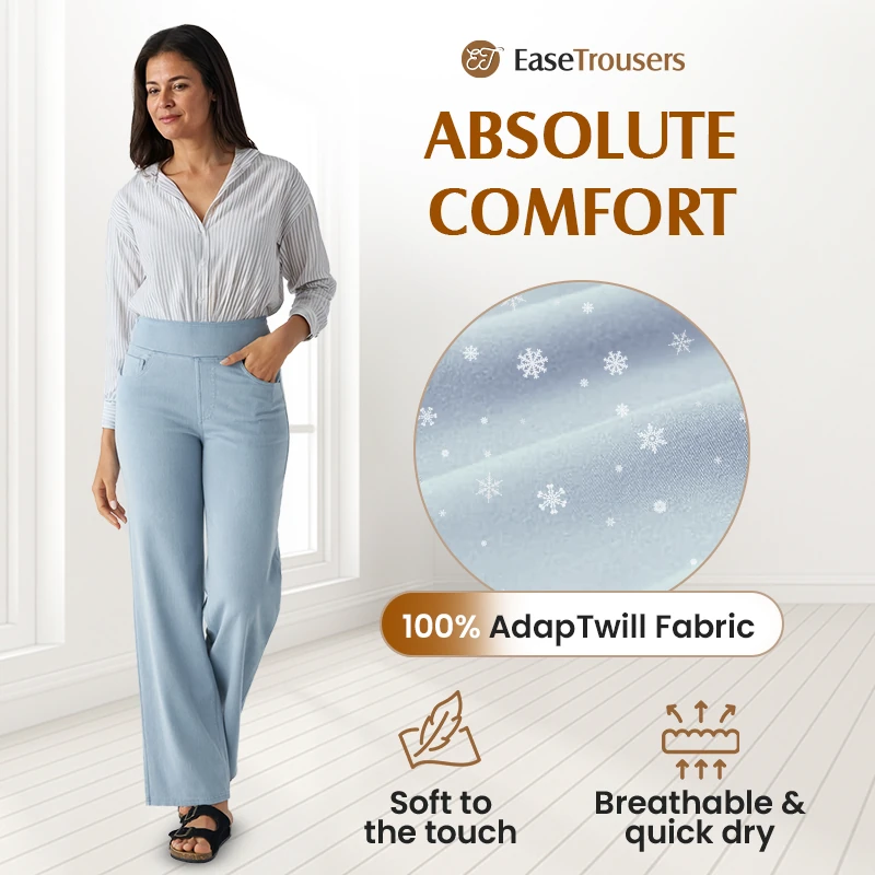 High-Waist Wide Leg Pants with Pockets