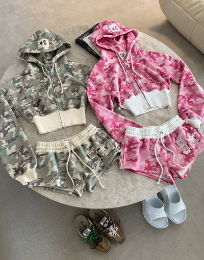 Trendy Camo Tracksuit Sets
