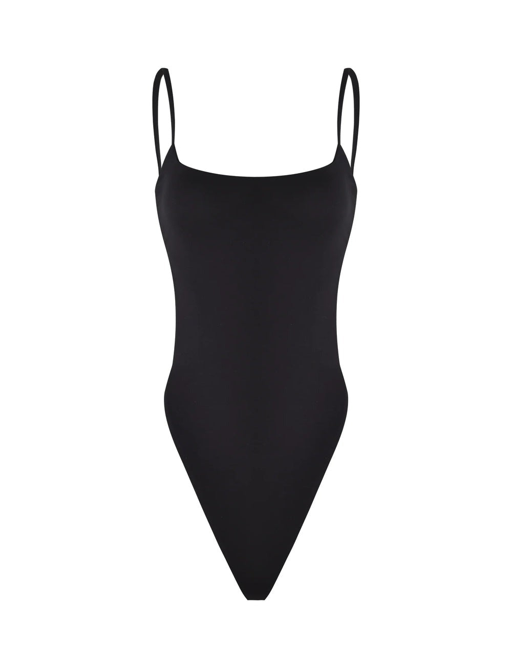 Backless High-Cut Bodysuit